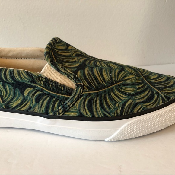 Keds X Rifle Paper Co. Anchor Slip On Paper Palms Sneakers - Picture 4 of 12